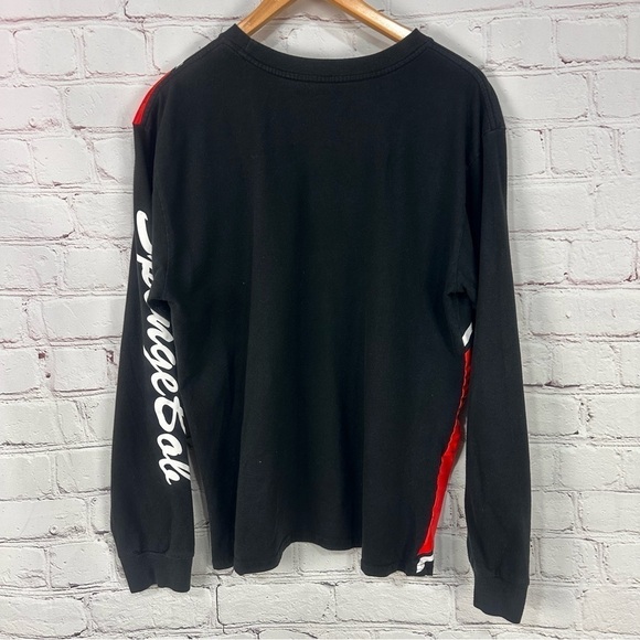 Vintage men’s shirt long sleeve t-shirt tee sponge bob crewneck cartoon - Picture 5 of 7